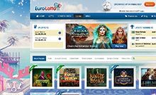 EuroLotto kasino gjennomgang skjermbilde på  norskcasino1.com 3
