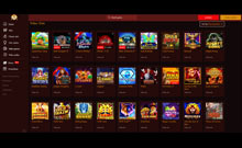 Thebes kasino gjennomgang skjermbilde på norskcasino1.com 2