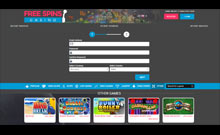 Free Spins kasino gjennomgang skjermbilde på  norskcasino1.com 4