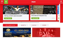 OlyBet kasino gjennomgang skjermbilde på norskcasino1.com 1