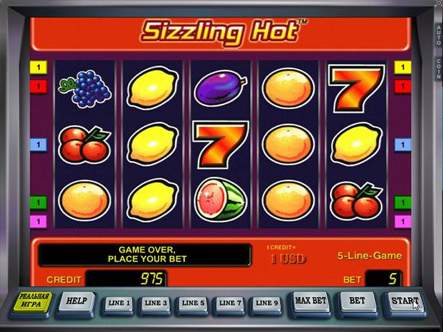 Norske Spilleautomater Sizzling Hot Yggdrasil SS  - Himmelspill