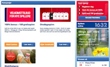 Norskelodd kasino gjennomgang skjermbilde på norskcasino1.com 3