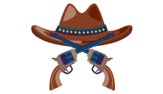 Spilleautomater med Ville Vesten tema