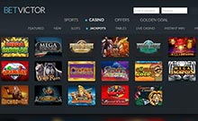 BetVictor kasino gjennomgang skjermbilde på norskcasino1.com 3