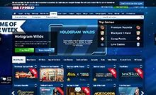 Betfred kasino gjennomgang skjermbilde på norskcasino1.com 2