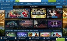1xBet kasino gjennomgang skjermbilde på  norskcasino1.com 3
