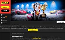 Rizk kasino gjennomgang skjermbilde på norskcasino1.com 3