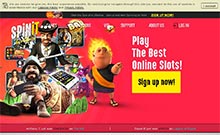 Spinit kasino gjennomgang skjermbilde på  norskcasino1.com 1