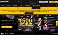 Star Games kasino gjennomgang skjermbilde på norskcasino1.com 3