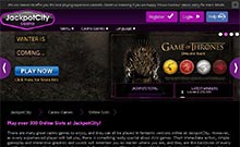 Jackpot City kasino gjennomgang skjermbilde på  norskcasino1.com 2