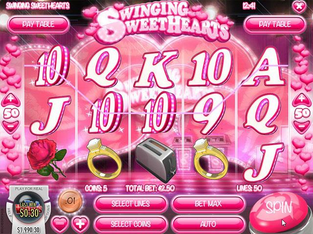 Norske Spilleautomater Swinging Sweethearts Rival   SS  - Himmelspill