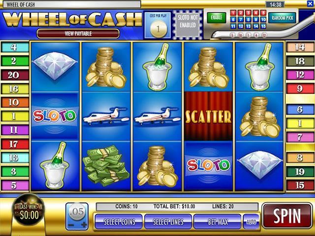 Norske Spilleautomater Wheel of Cash Rival   SS  - Himmelspill