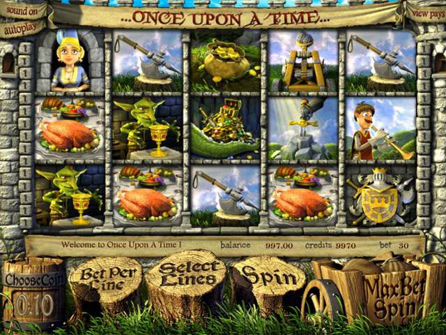 Once Upon A Time Betsoft spilleautomater screenshot