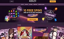 Bling City kasino gjennomgang skjermbilde på  norskcasino1.com 1