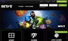 Betive kasino gjennomgang skjermbilde på norskcasino1.com 1