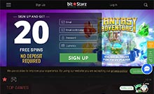 BitStarz kasino gjennomgang skjermbilde på norskcasino1.com 1