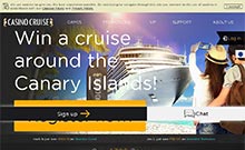 Cruise kasino gjennomgang skjermbilde på norskcasino1.com 2