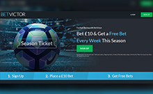 BetVictor kasino gjennomgang skjermbilde på norskcasino1.com 2