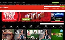 Ladbrokes kasino gjennomgang skjermbilde på  norskcasino1.com 3