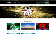 Full Tilt Poker kasino gjennomgang skjermbilde på  norskcasino1.com 2