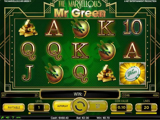 Norske SpilleautomaterThe Marvellous Mr GreenRival  SS  - Himmelspill