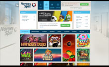 NorgesSpill kasino gjennomgang skjermbilde på  norskcasino1.com 4