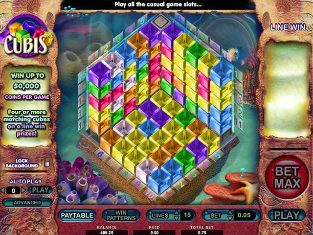 Norske spilleautomater Cubis, Cryptologic SS - Himmelspill