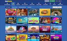 Euro Casino kasino gjennomgang skjermbilde på norskcasino1.com 2
