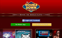 Double Down kasino gjennomgang skjermbilde på norskcasino1.com 2