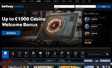 Betway kasino gjennomgang skjermbilde på  norskcasino1.com 4