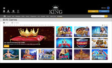 King kasino gjennomgang skjermbilde på norskcasino1.com 3