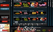 Bovada kasino gjennomgang skjermbilde på  norskcasino1.com 3