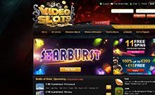 Videoslots kasino gjennomgang skjermbilde på  norskcasino1.com 1
