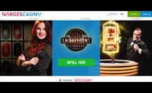 NorgesCasino kasino gjennomgang skjermbilde på norskcasino1.com 1