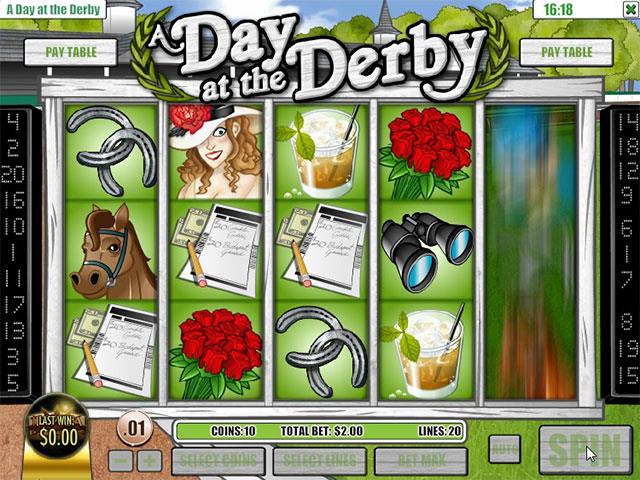 Norske Spilleautomater   A Day at the Derby Rival   SS  - Himmelspill