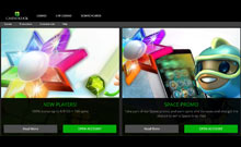 Luck kasino gjennomgang skjermbilde på  norskcasino1.com 2