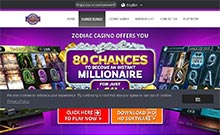 Zodiac kasino gjennomgang skjermbilde på norskcasino1.com 3