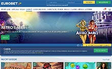 Eurobet kasino gjennomgang skjermbilde på norskcasino1.com 1