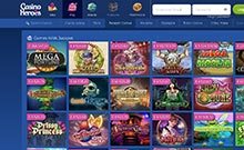 Heroes kasino gjennomgang skjermbilde på  norskcasino1.com 2