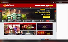 Dafabet kasino gjennomgang skjermbilde på norskcasino1.com 2
