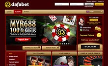 Dafabet kasino gjennomgang skjermbilde på norskcasino1.com 4