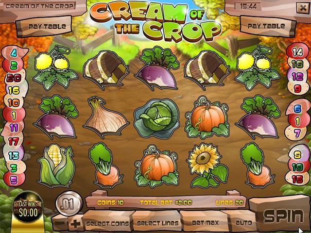 Norske Spilleautomater  Cream of the Crop Rival  SS  - Himmelspill