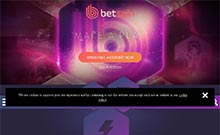 Betspin kasino gjennomgang skjermbilde på norskcasino1.com 2