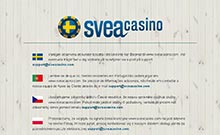 SveaCasino kasino gjennomgang skjermbilde på  norskcasino1.com 3