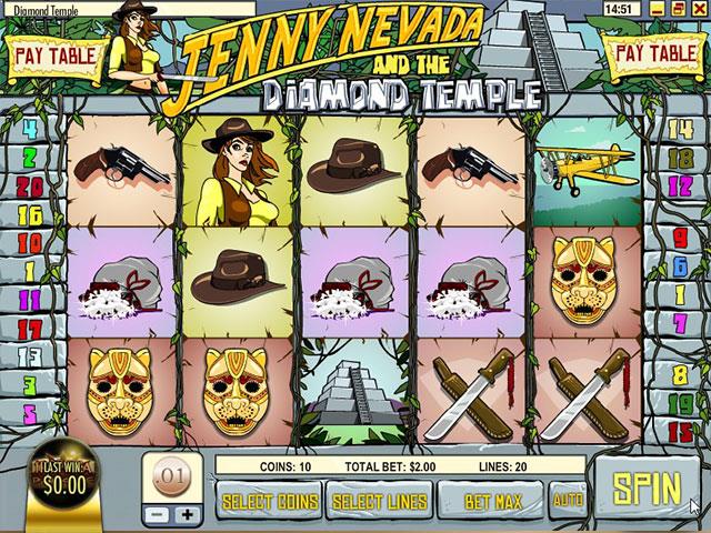 Norske Spilleautomater   Jenny Nevada Rival   SS  - Himmelspill