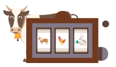 dyr spilleautomater på Himmelspill