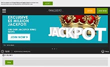 Gala kasino gjennomgang skjermbilde på norskcasino1.com 2