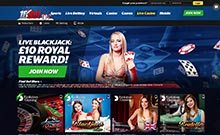 10Bet kasino gjennomgang skjermbilde på  norskcasino1.com 1
