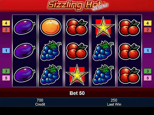 Norske Spilleautomater  Sizzling Hot Deluxe Yggdrasil SS  - Himmelspill