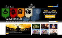 King kasino gjennomgang skjermbilde på norskcasino1.com 4